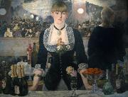 Edouard Manet A Bar at the Folies-Bergere (mk09) Sweden oil painting reproduction